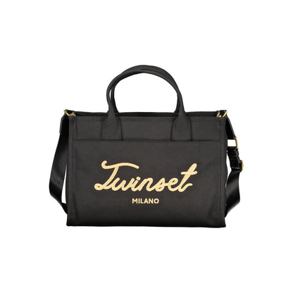 Twinset Nero Baumwoll-Damentasche