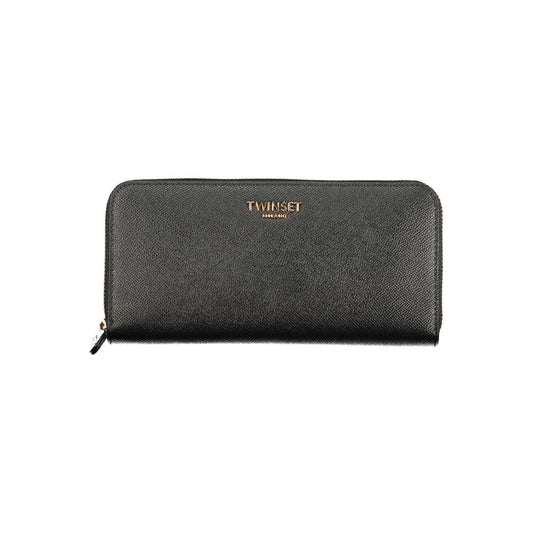 Twinset Nero Poliuretano Damen Geldbörse