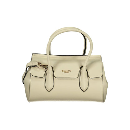 Twinset Beige Polyurethan Damentasche