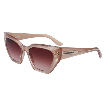 Karl Lagerfeld Braune Spritzguss-Sonnenbrille