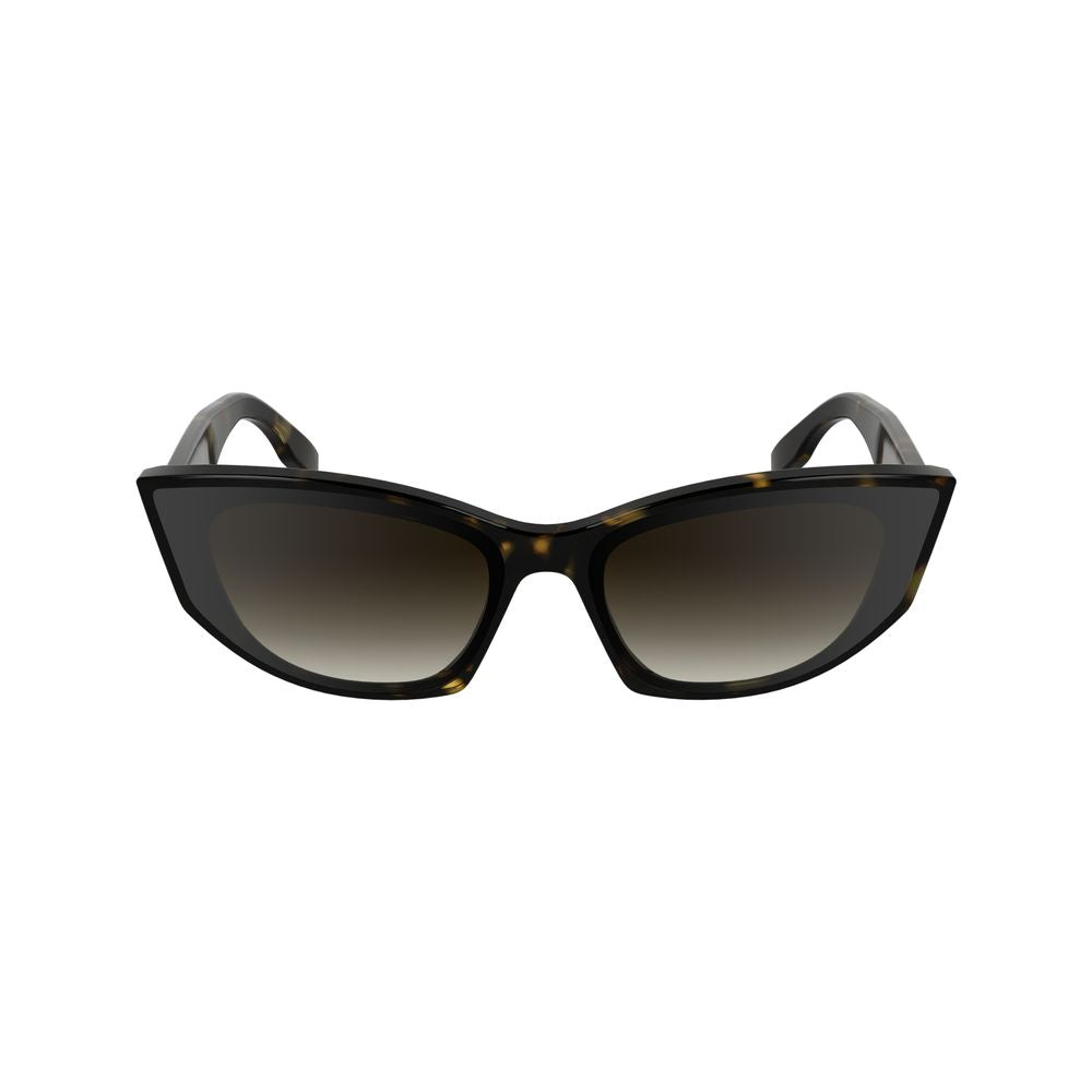Karl Lagerfeld Schwarze Sonnenbrille aus Acetat