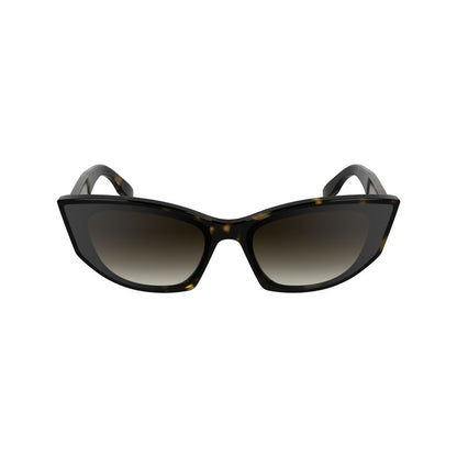 Karl Lagerfeld Schwarze Sonnenbrille aus Acetat