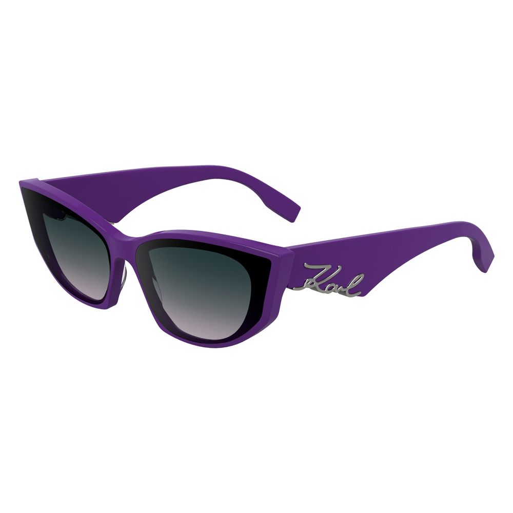 Karl Lagerfeld Sonnenbrille aus violettem Acetat