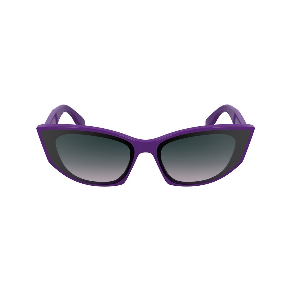 Karl Lagerfeld Sonnenbrille aus violettem Acetat