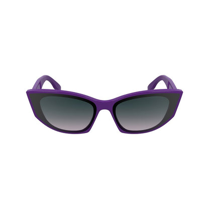 Karl Lagerfeld Sonnenbrille aus violettem Acetat