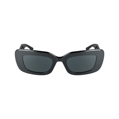 Karl Lagerfeld Graue Sonnenbrille mit Einspritzung