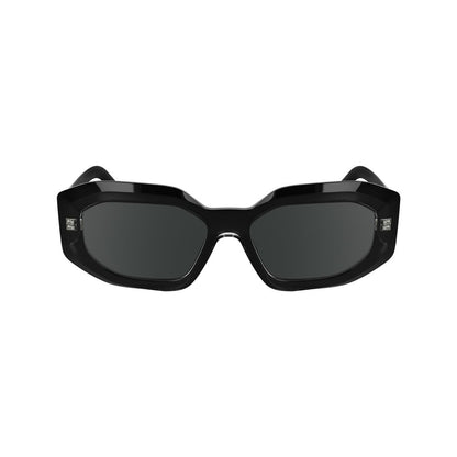 Karl Lagerfeld Schwarze Sonnenbrille aus injected Material