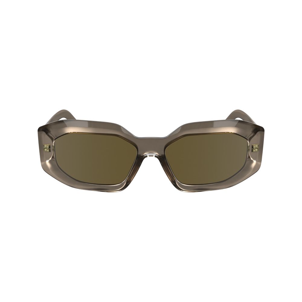 Karl Lagerfeld Graue Sonnenbrille mit Einspritzung