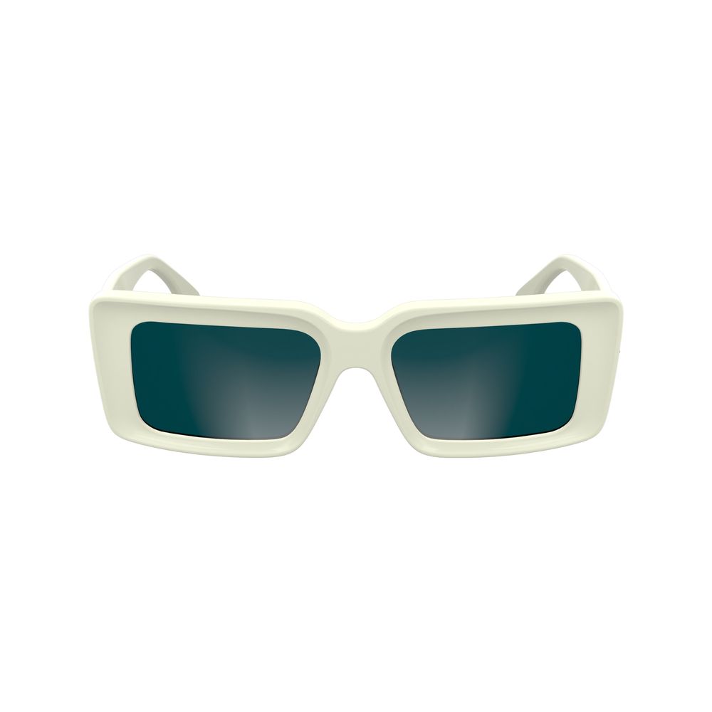 Karl Lagerfeld Weiße Sonnenbrille aus Acetat