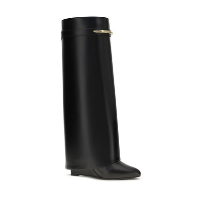Givenchy Schwarze Bos Taurus Kalbsleder Chelsea Boots