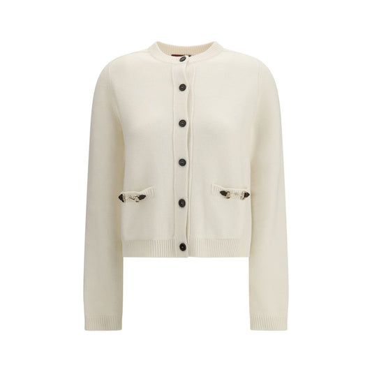 Gucci Beige Wollstrickjacke