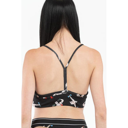 Moschino Schwarze Tanktops aus Polyester