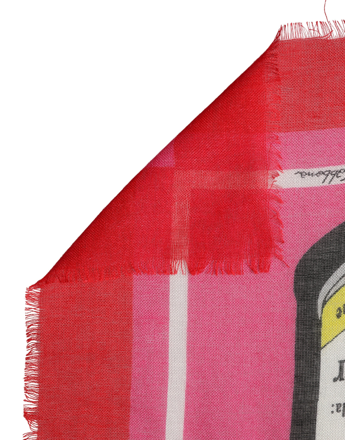 Dolce & Gabbana Pink DG Amore Print Silk-Cashmere Square Scarf 140 × 140 cm