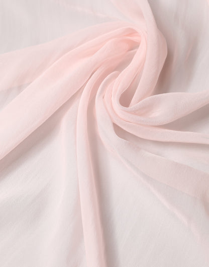 Dolce & Gabbana Hellrosa Seiden-Halstuch Foulard 91,5 cm x 88 cm Schal