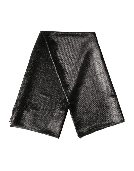 Dolce & Gabbana Schwarzes Seiden-Foulard