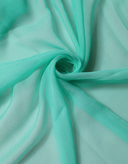 Dolce & Gabbana Foulard verde chiaro in seta 131 × 126,5 cm