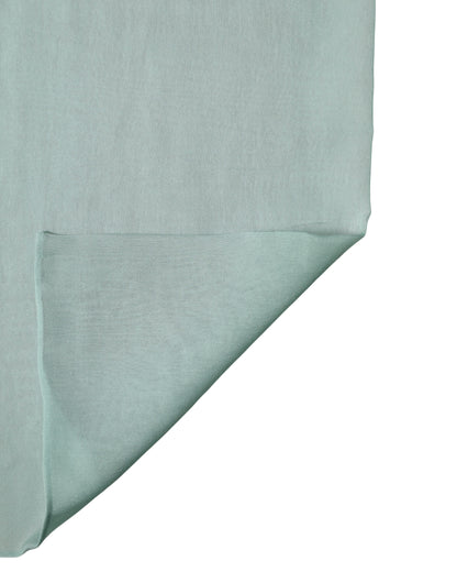 Dolce & Gabbana Teal Seidenschal Wickel-Foulard Stola 292cm x 19cm Schal