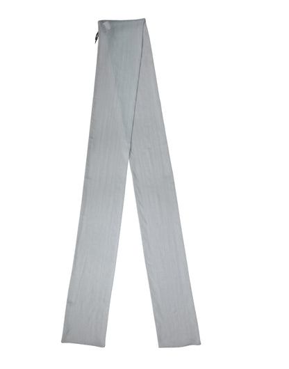 Dolce & Gabbana Hellblaues Seidenband-Schal-Tuch 294,5 cm x 19 cm