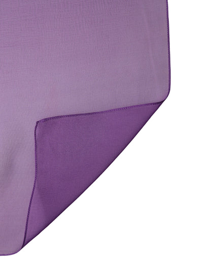 Dolce & Gabbana Lila Seidenschal Foulard 134cm x 131cm Schal