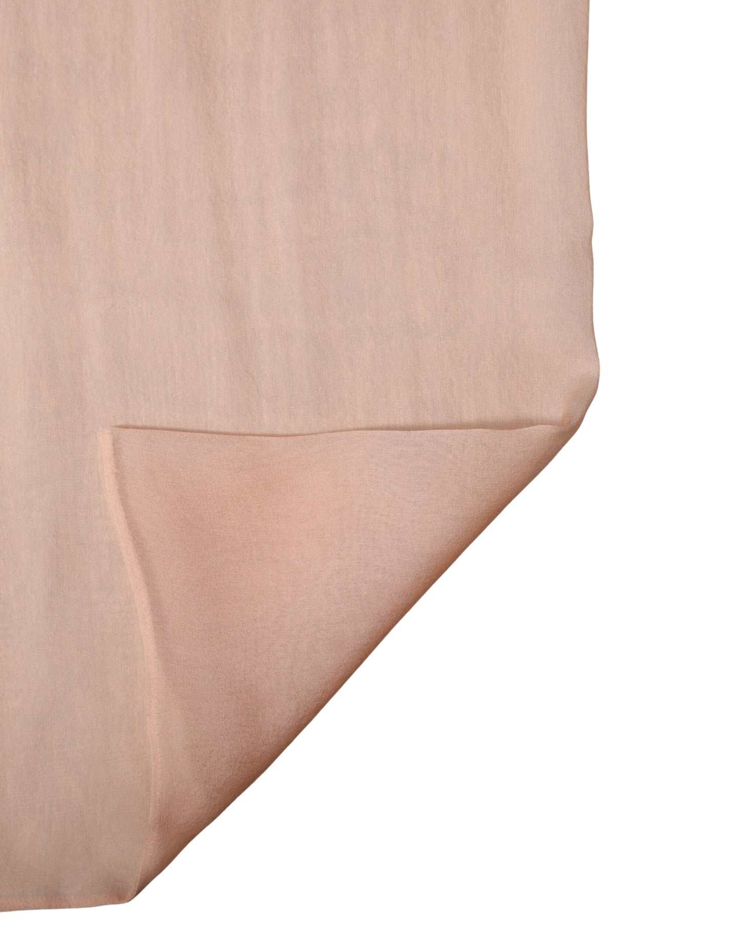 Dolce & Gabbana Hellrosa Seidenschal-Schleife Foulard 291cm x 19cm Schal