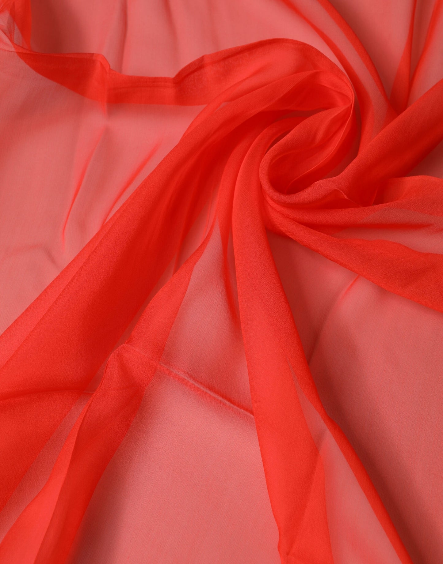 Dolce & Gabbana Rotes Seiden-Halstuch Foulard 133cm x 129cm Schal