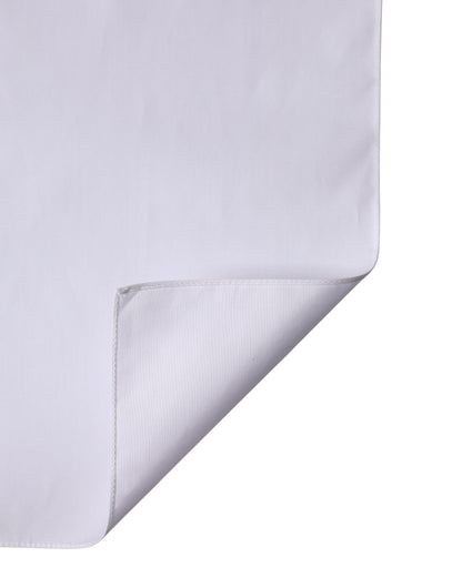 Dolce & Gabbana Weißer Baumwoll-Wickel-Schal im Quadrat 71cm x 70cm Schal