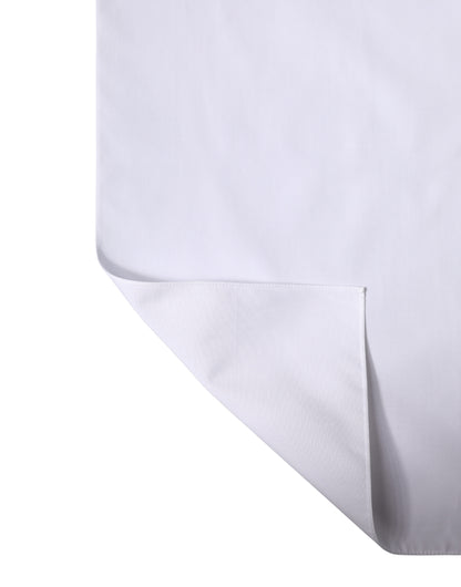 Dolce & Gabbana Weißer Baumwoll-Wickel-Schal im Quadrat 91cm x 90cm Schal