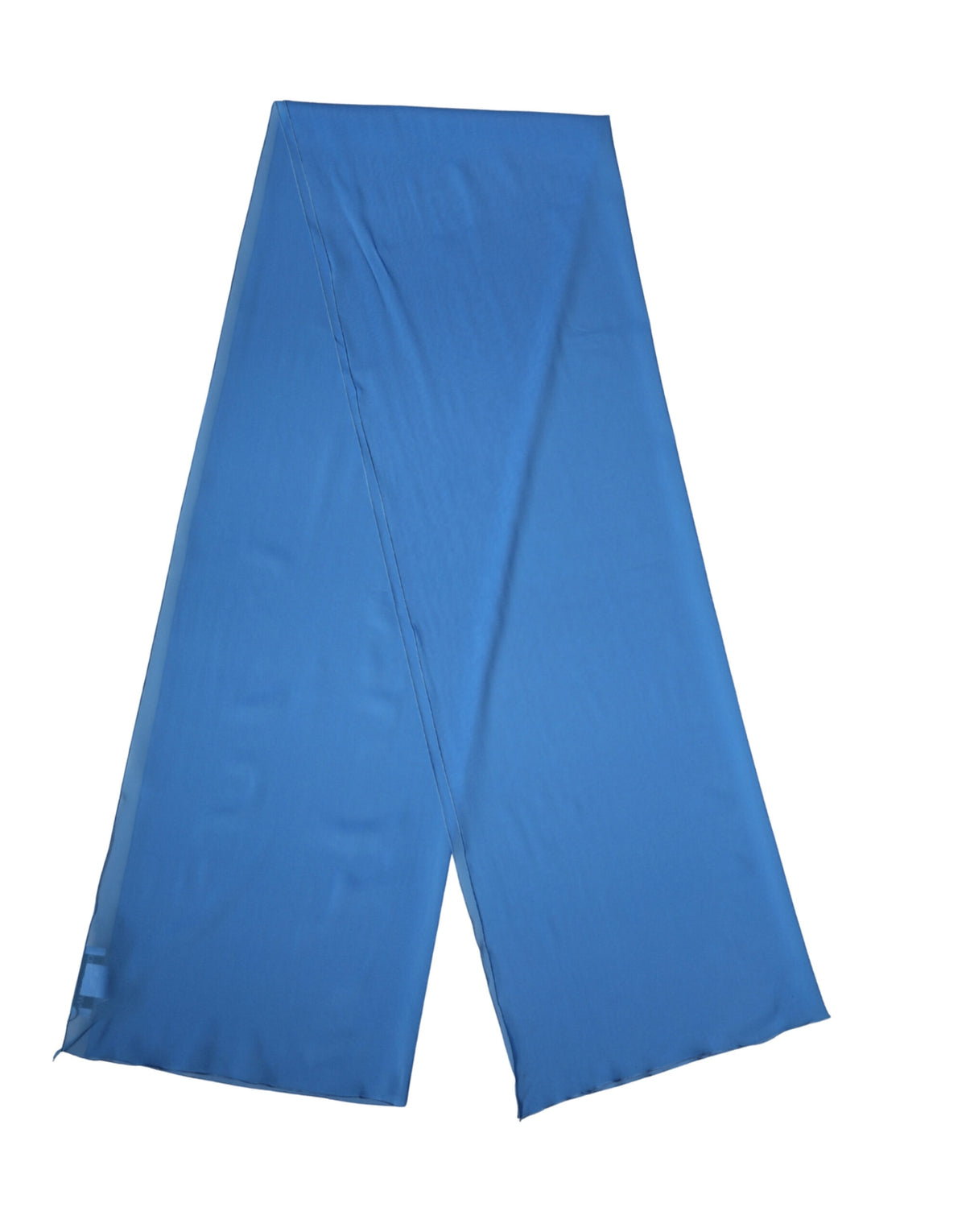 Dolce & Gabbana blaue Seiden-Stola – Ansicht 2