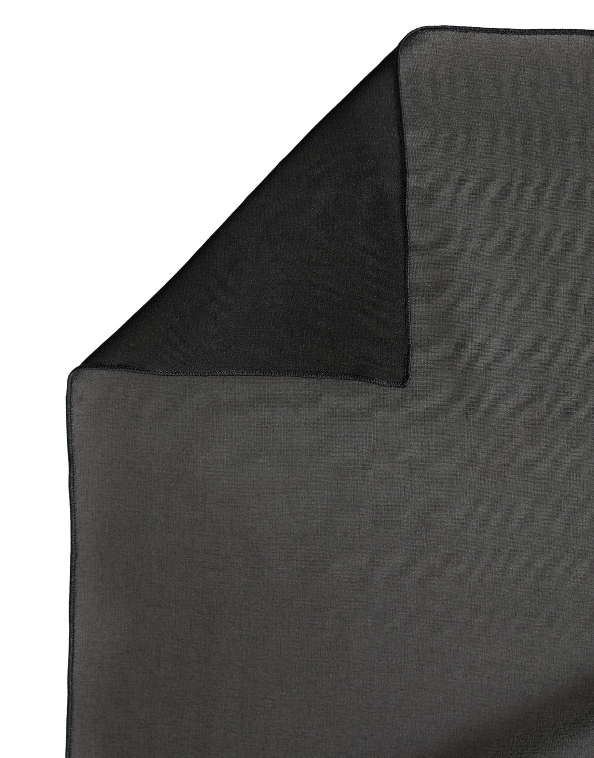 Dolce & Gabbana Schwarze Seiden-Stola