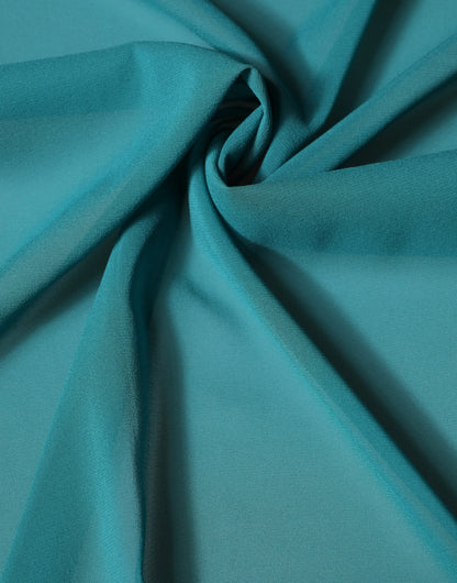 Dolce & Gabbana Blau-grüner Seidenschal Stola 200cm x 64cm