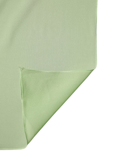 Dolce & Gabbana Leichtgrüner Seidenschal Stola 200cm x 64cm Schal