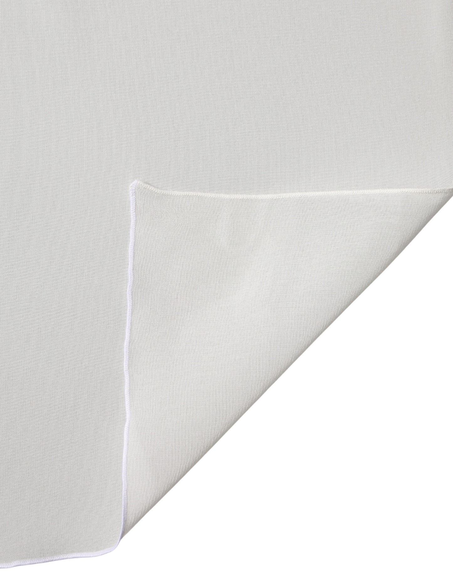 Dolce & Gabbana Off White Seidenschal Schal Stola 200cm x 64cm Tuch
