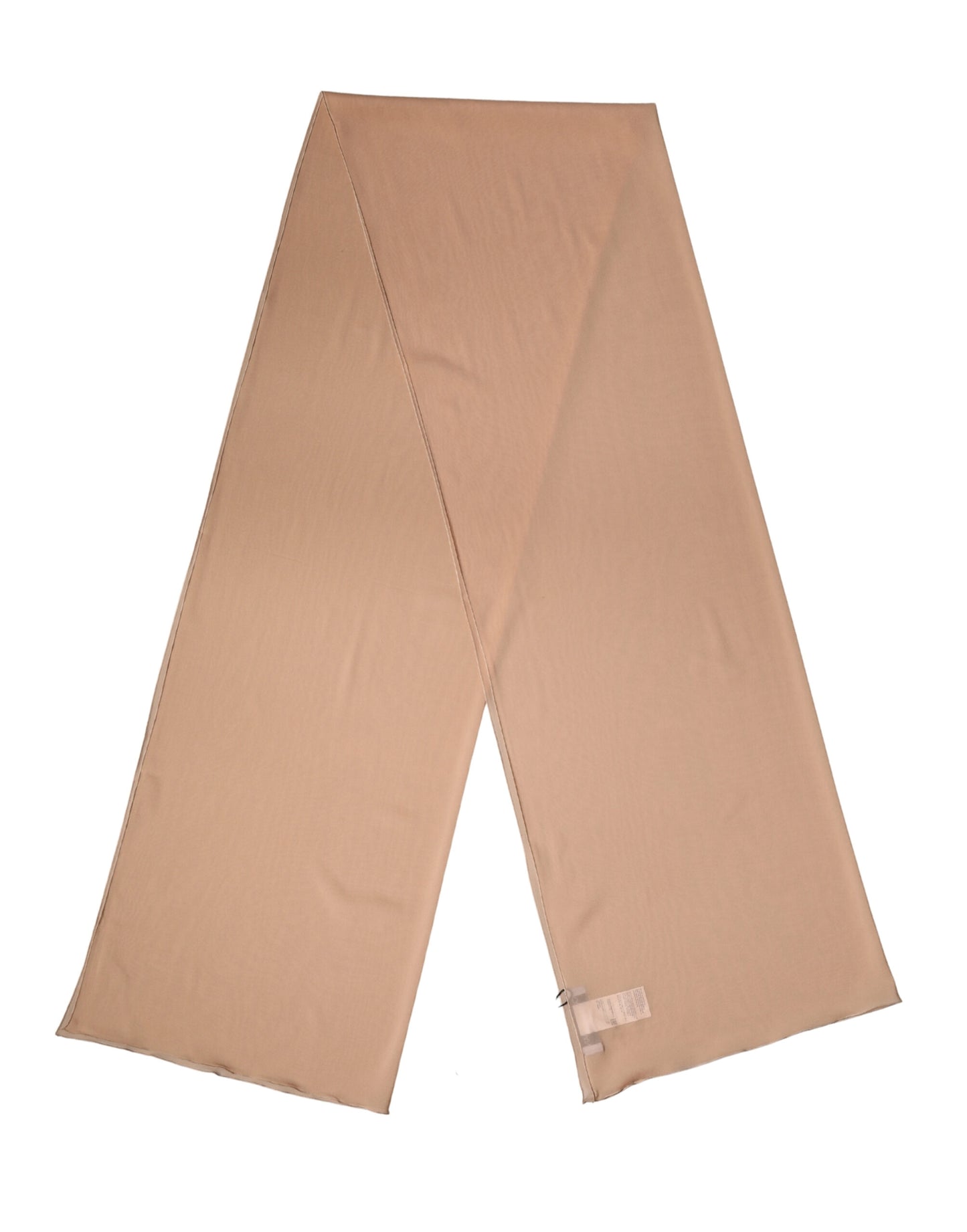 Dolce & Gabbana Beige Seidenschal Damen Stola 200cm x 64cm Schal