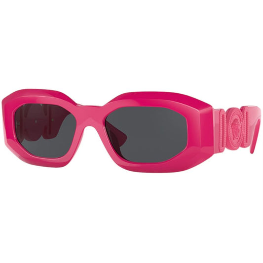 Versace Schwarze Sonnenbrille aus Acetat