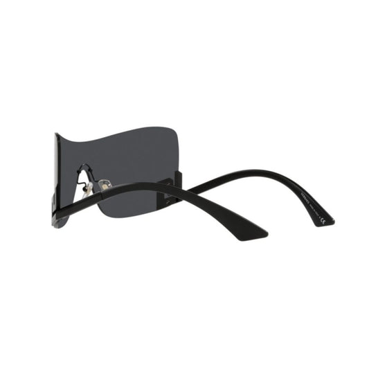 Versace Schwarze Sonnenbrille aus Acetat