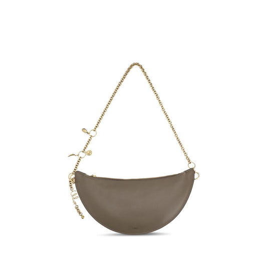 Chloé Graue Bos Taurus Kalbsleder Schultertasche