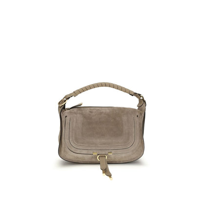 Chloé Beige Kalbsleder Bos Taurus Schultertasche