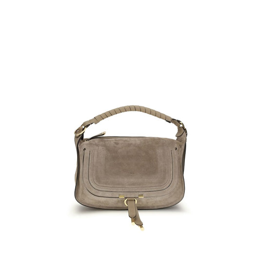 Chloé Beige Kalbsleder Bos Taurus Schultertasche