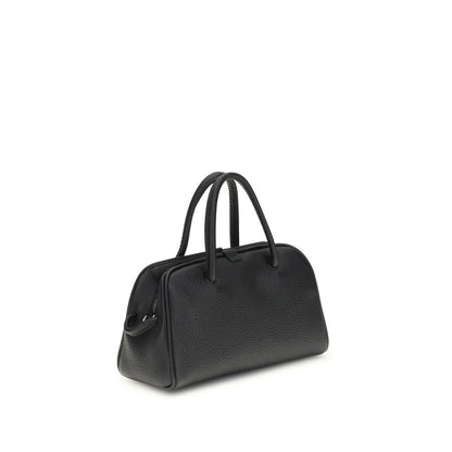 Jacquemus Schwarze Kalbsleder Bos Taurus Handtasche
