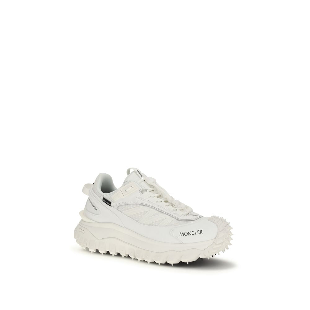 Moncler Weiße Sneaker aus Polyamid
