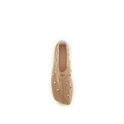 Chloé Mehrfarbige Ballerinas aus Polyamid
