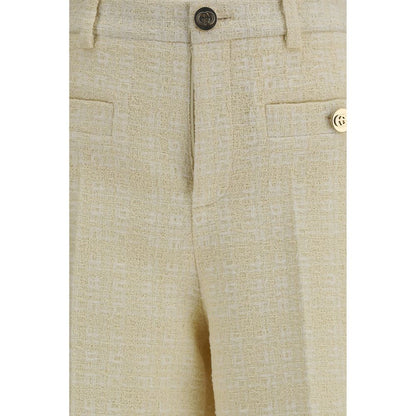 Gucci Beige Baumwoll-Anzughose