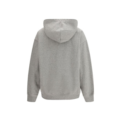 Ganni Grauer Baumwollpullover