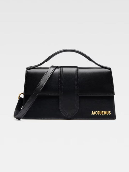 Jacquemus Schwarze Lederhandtasche Le Grand Bambino – Produktansicht 1 | Arca Lucia
