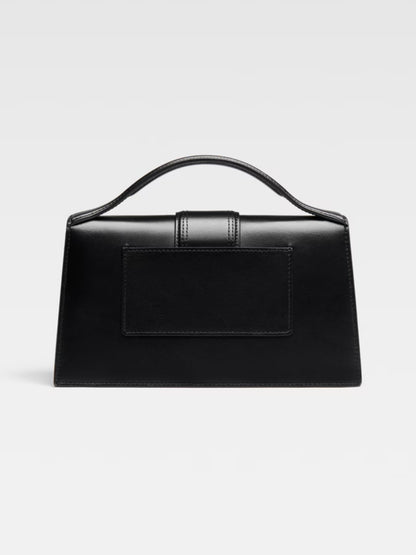 Jacquemus Schwarze Lederhandtasche Le Grand Bambino – Produktansicht 2 | Arca Lucia
