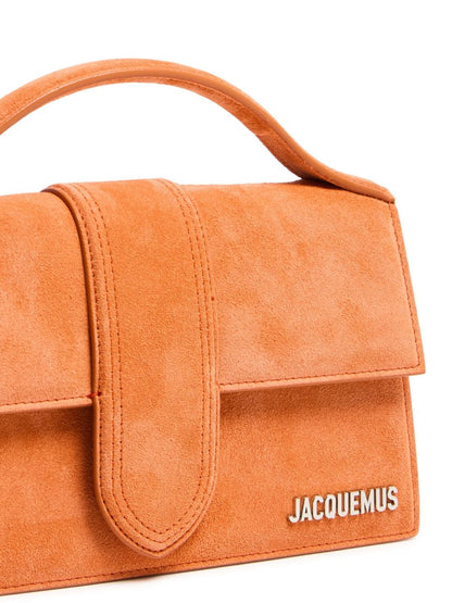 Jacquemus Handtasche Le Grand Bambino aus Terracotta-Leder