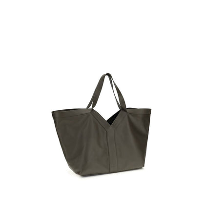 Saint Laurent Bicolor Calf Leather Bos Taurus Schultertasche