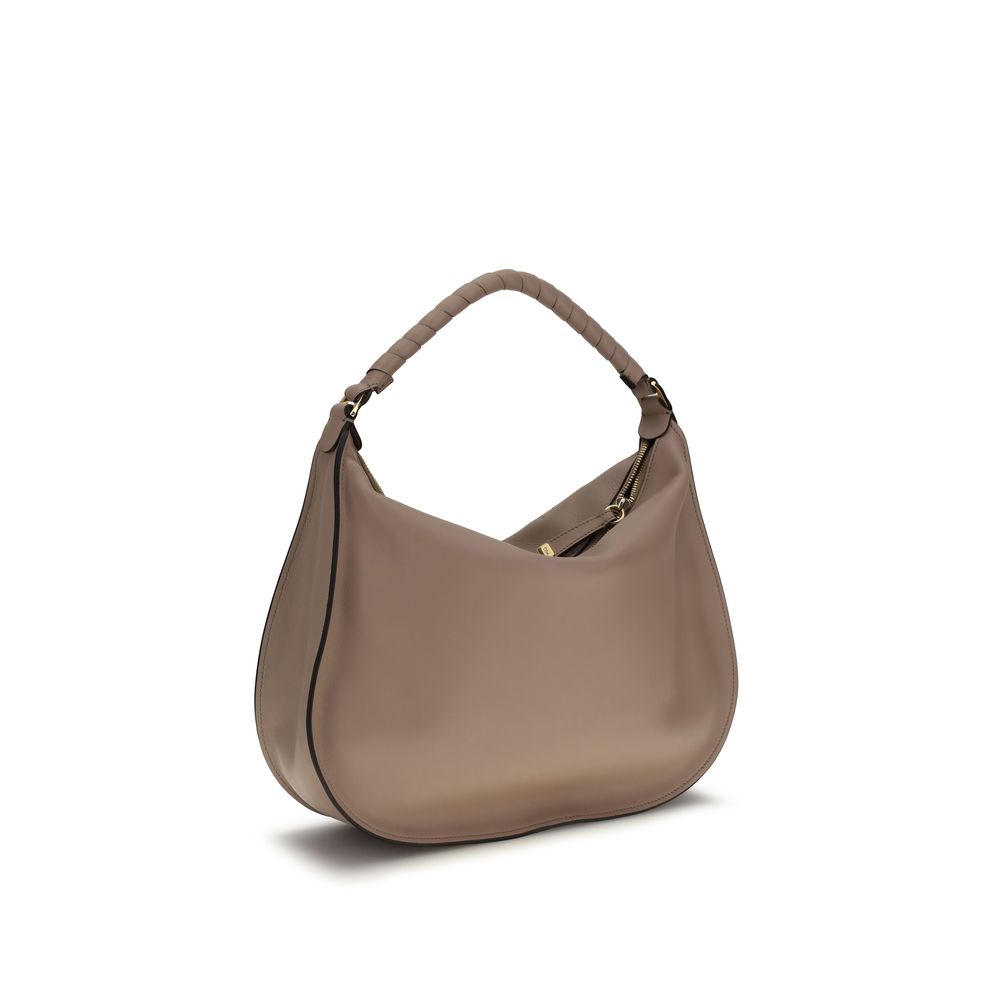 Chloé Beige Kalbsleder Bos Taurus Schultertasche