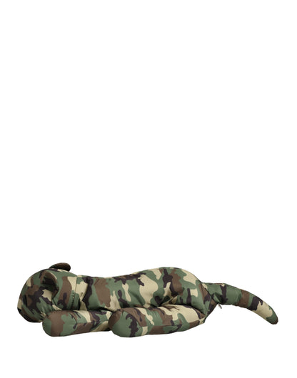 Dolce & Gabbana Gürteltasche in Multicolor-Camouflage mit Tier-Silhouette