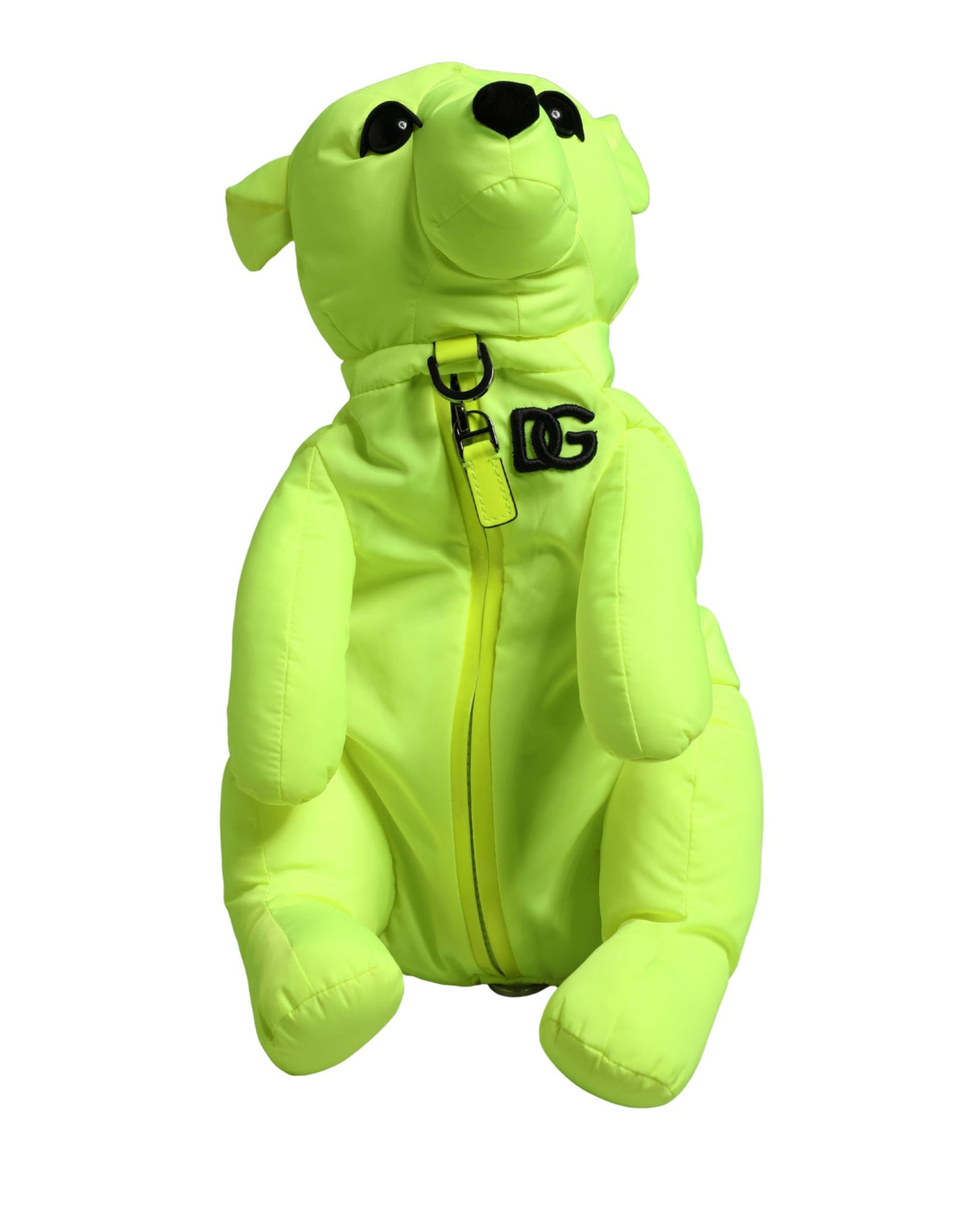 Dolce & Gabbana Green Polyester Animal-Motif Belt Bag